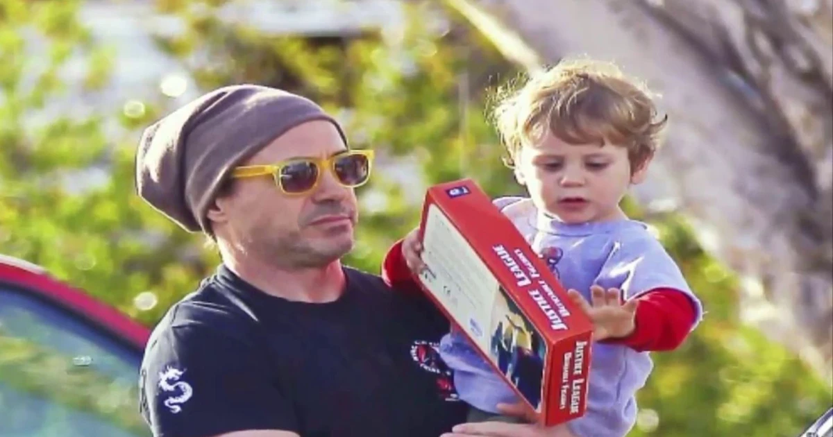 Exton Elias Downey Son Of Famous American Actor Robert Downey Jr. Elias